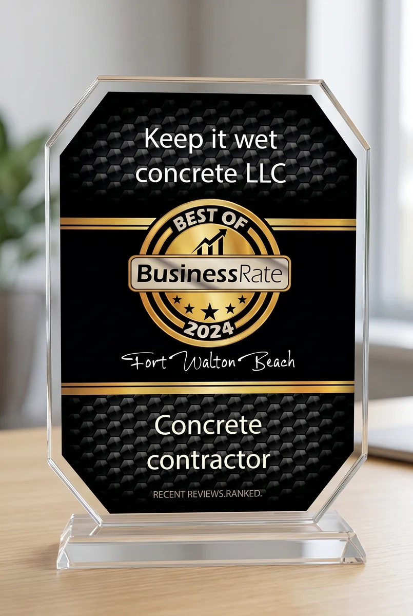 Keep It Wet Concrete - Best of BusinessRate 2024 Award